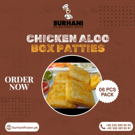 Chicken Aloo Box Pattie